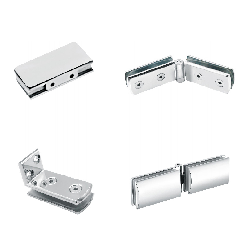 Shower glass door hinge