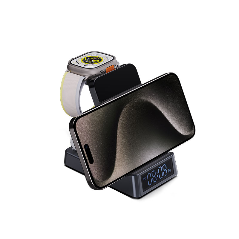 3 in 1 Charging Station Wireless Charger for iPhone 16 15 14 Iwatch Watch Charging Stand Dock
