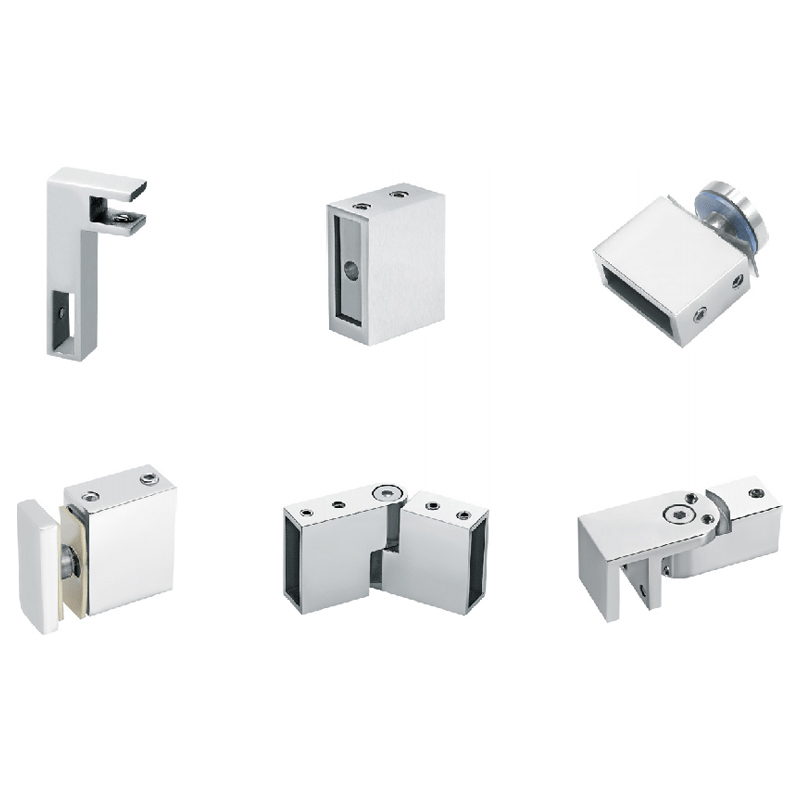 Bathroom support rod connector
