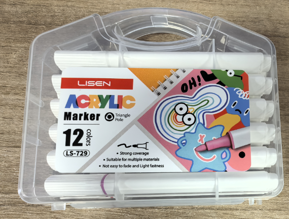 12pcs Acrylic Marker