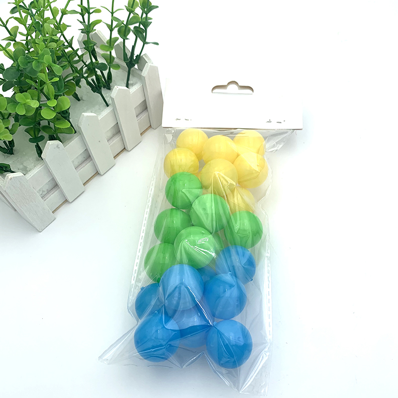 1" PLASTIC Christmas Ball