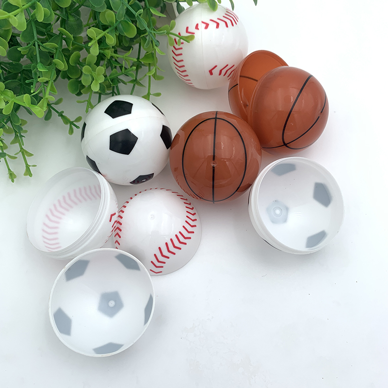 2" PLASTIC Christmas Ball