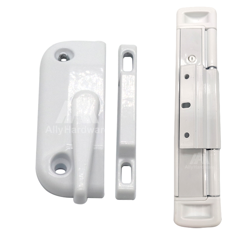 Aluminum crescent lock