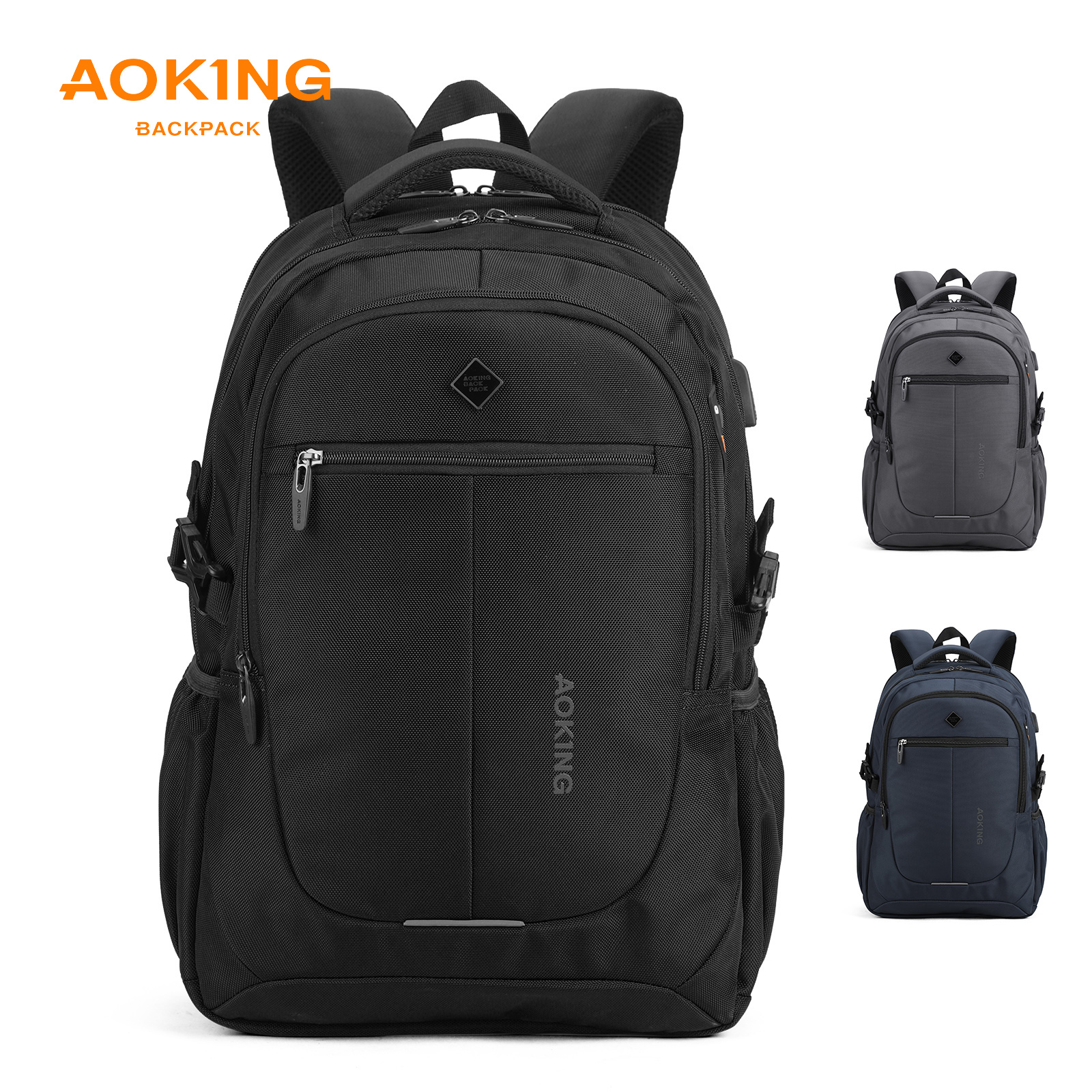 Aoking Durable and portable business laptop backpack