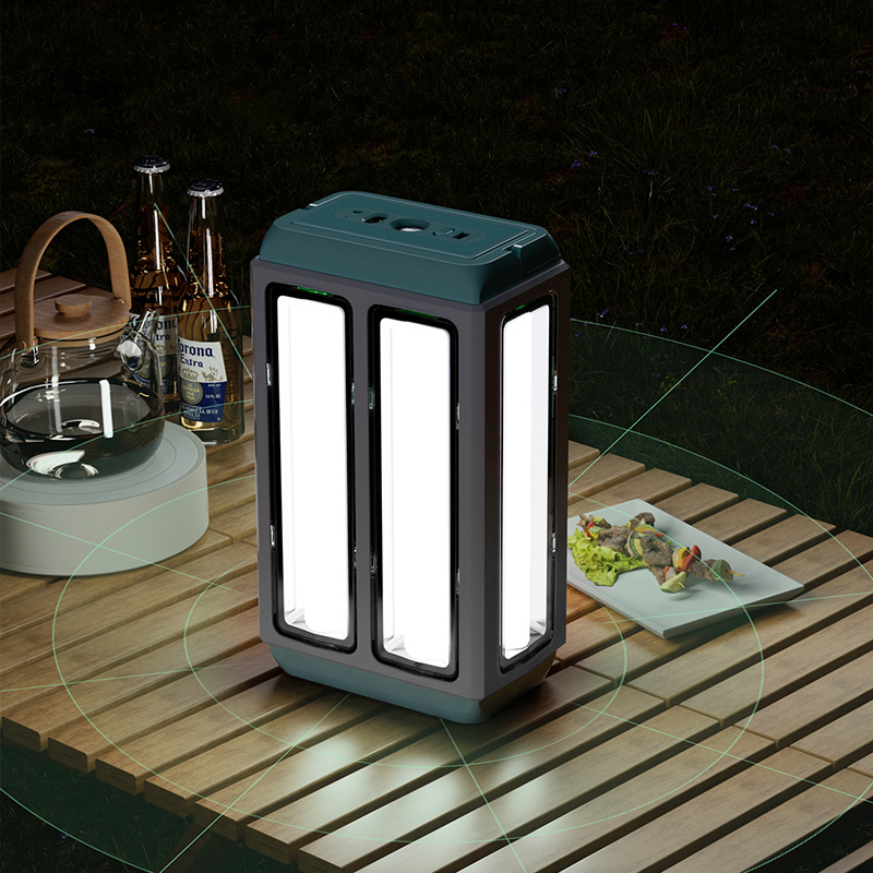 ABS portable emergency light camping lamp USB output port for mobile phone charge emergency light