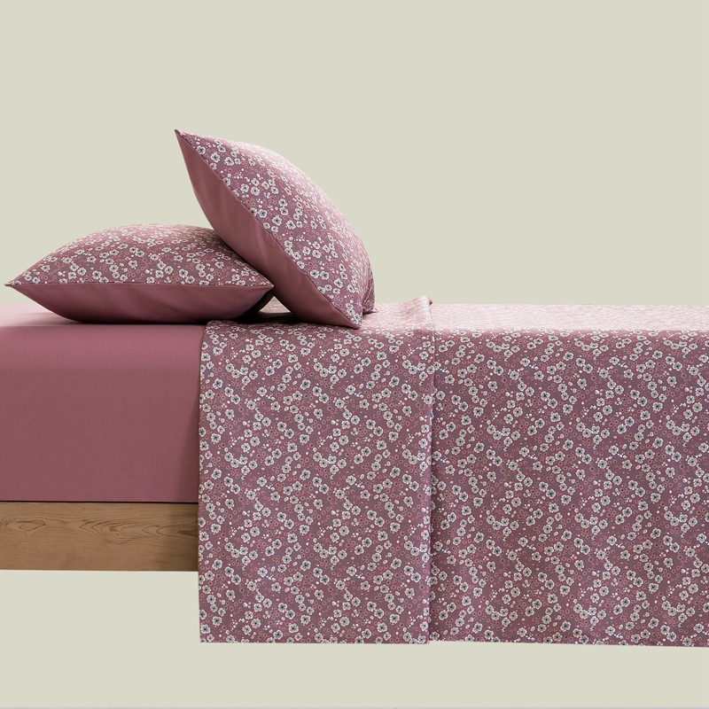 Microfiber Printed Bed Sheet Set