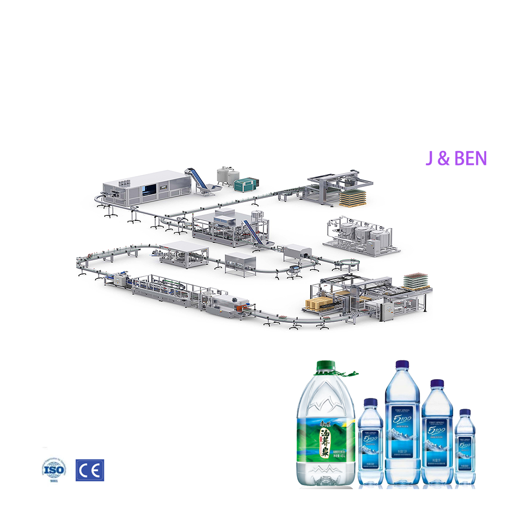 Jinben 4000BPH Fully Automatic Water Production Line with High Cost Performance