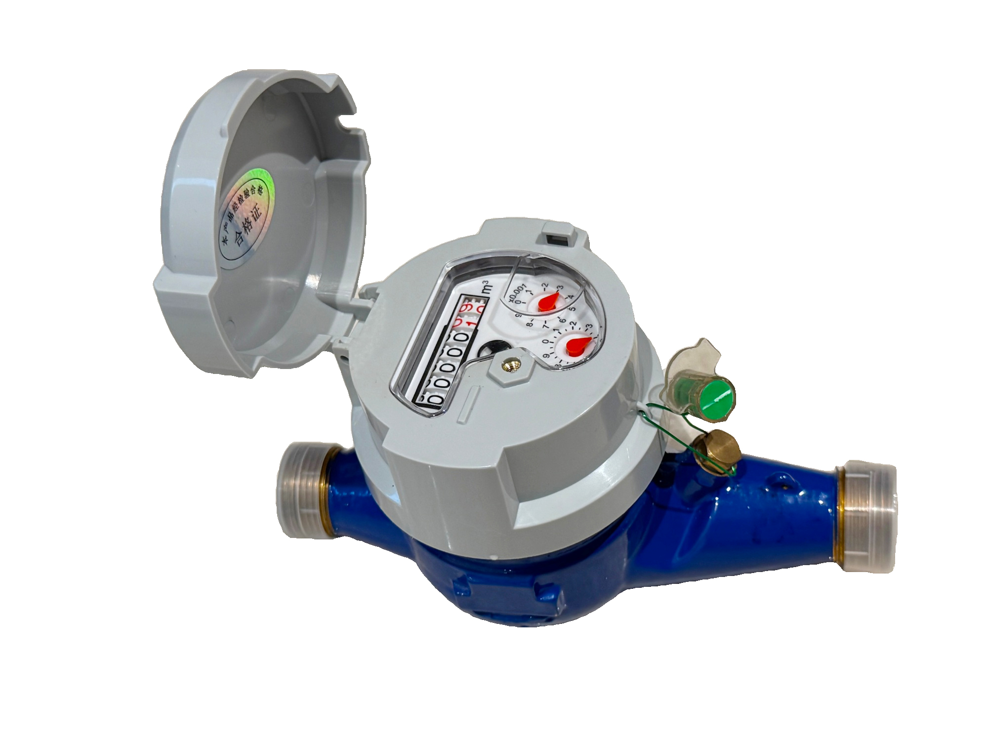 Non-Magnetic Mechanical Water Meter