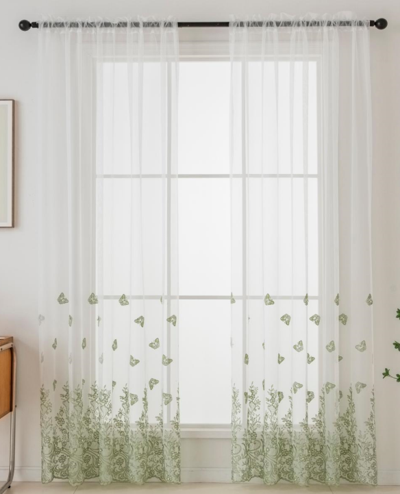 Gozus dolly embroidery curtain