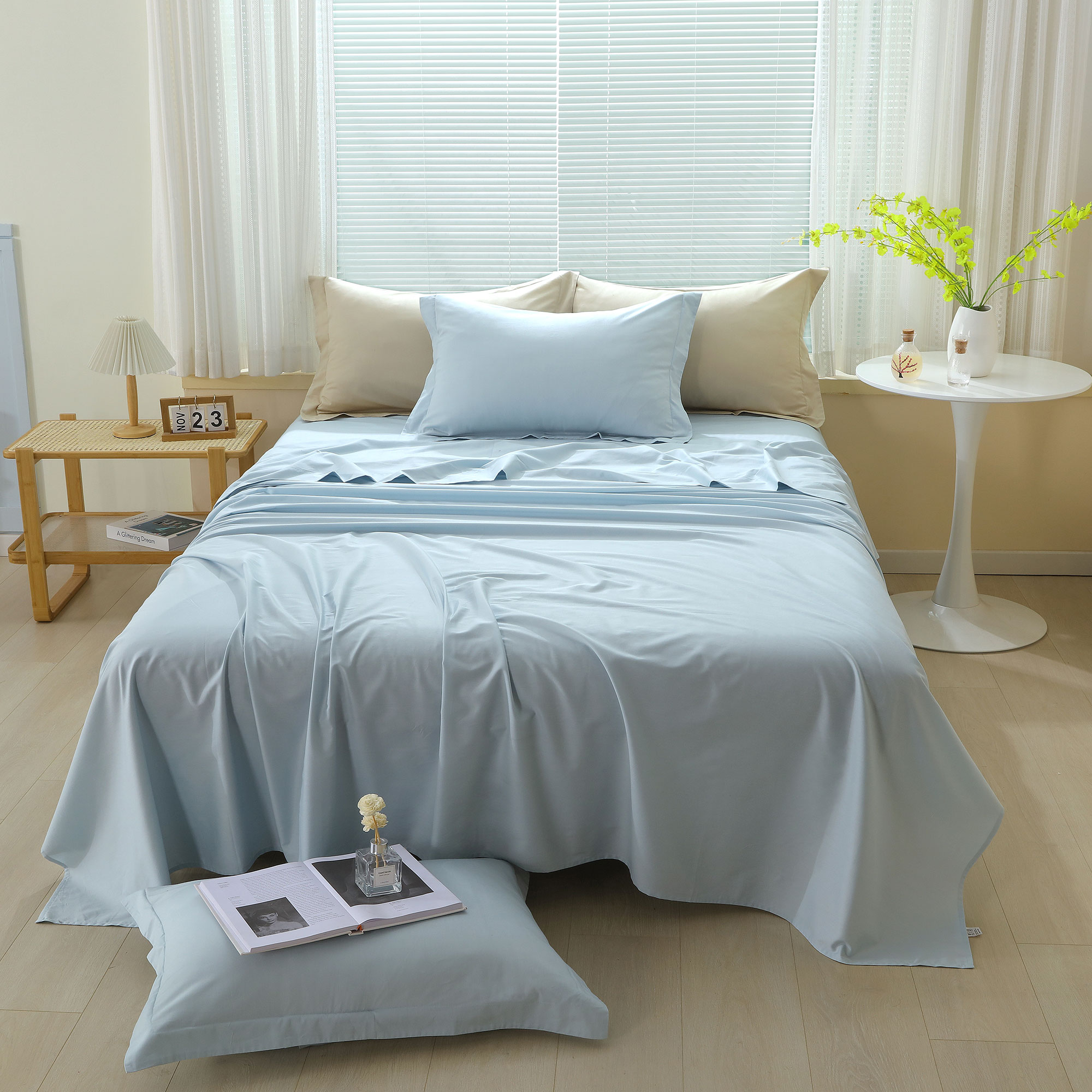 210tc Bed Sheetset
