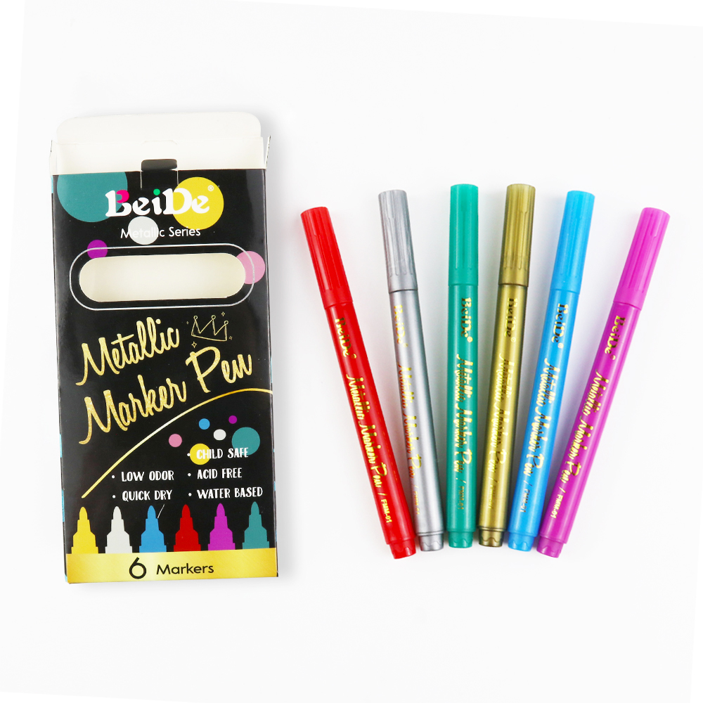metallic marker