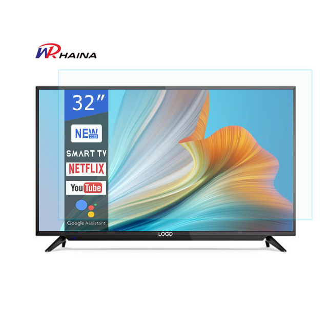 32 inch smart tv double glass tv