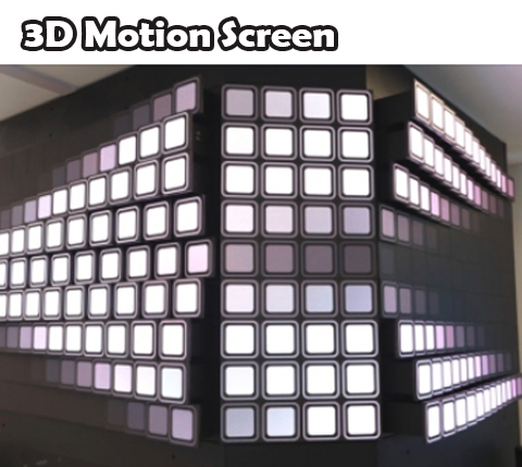 Samplex Creative 3D LED Motion Screen