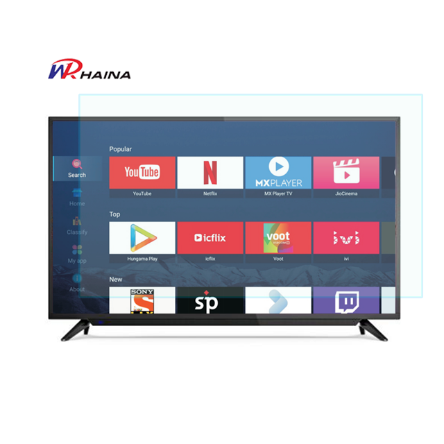 32" tempered glass led tv