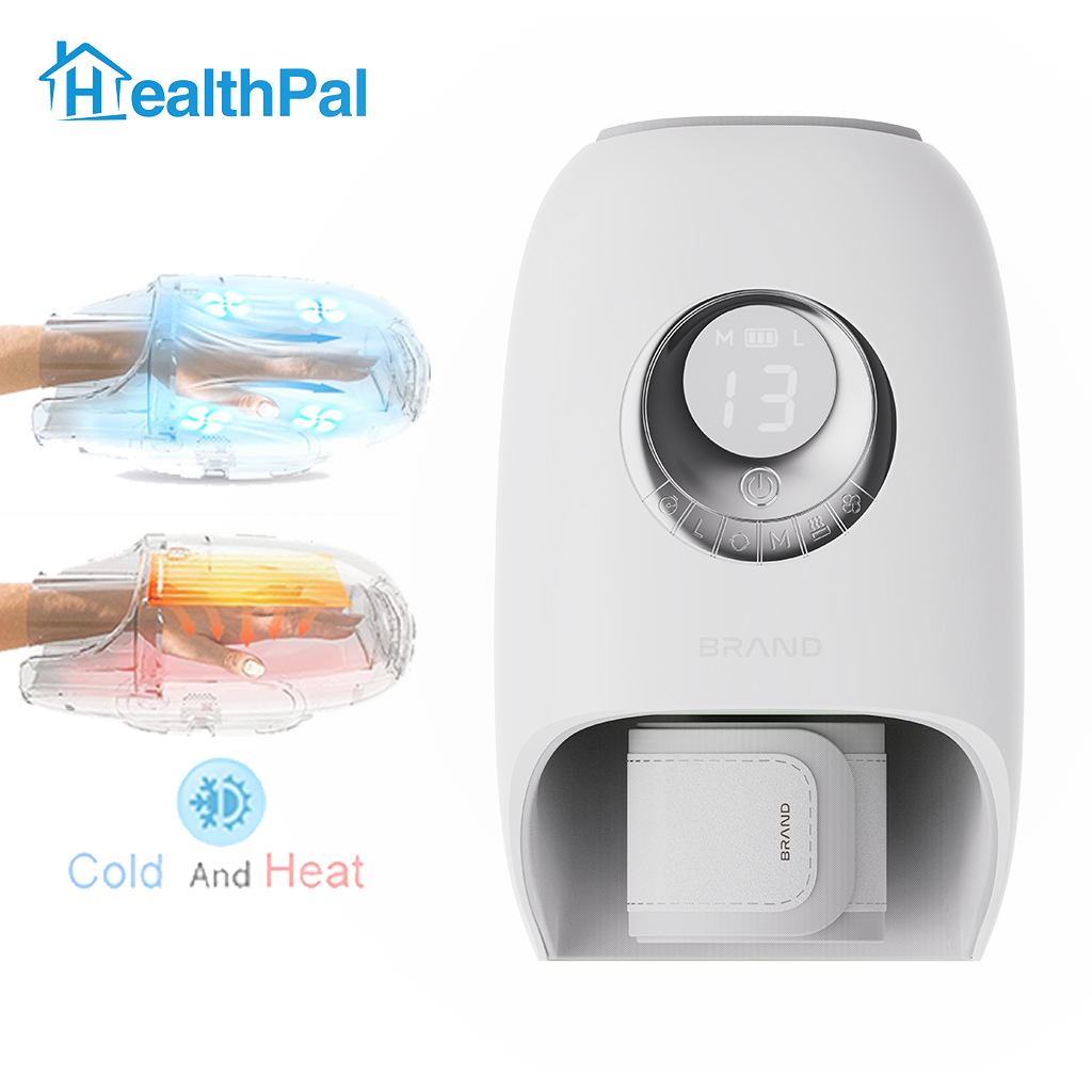 Electric Compression Air Pressure Point Therapy Electric Warmer Hand Massager With Heat