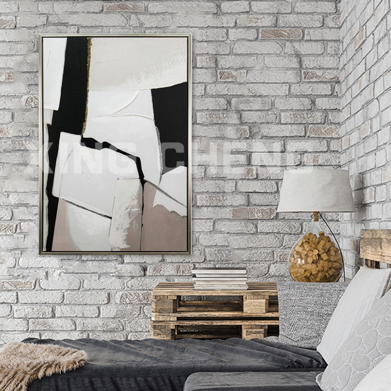 XINGCHENG Modern Abstract Pure White Design Wall Decoration