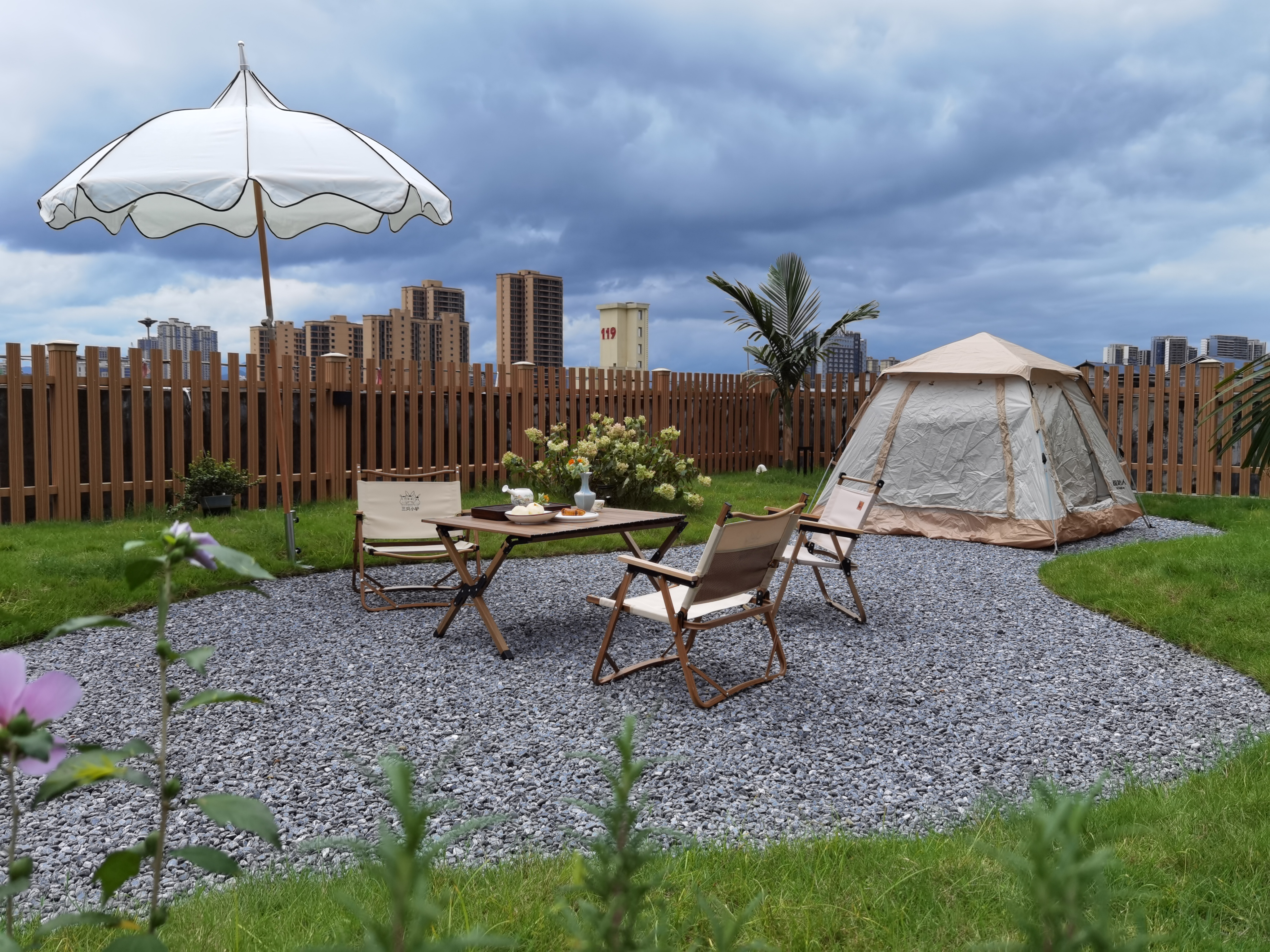 2M Pagoda parasol