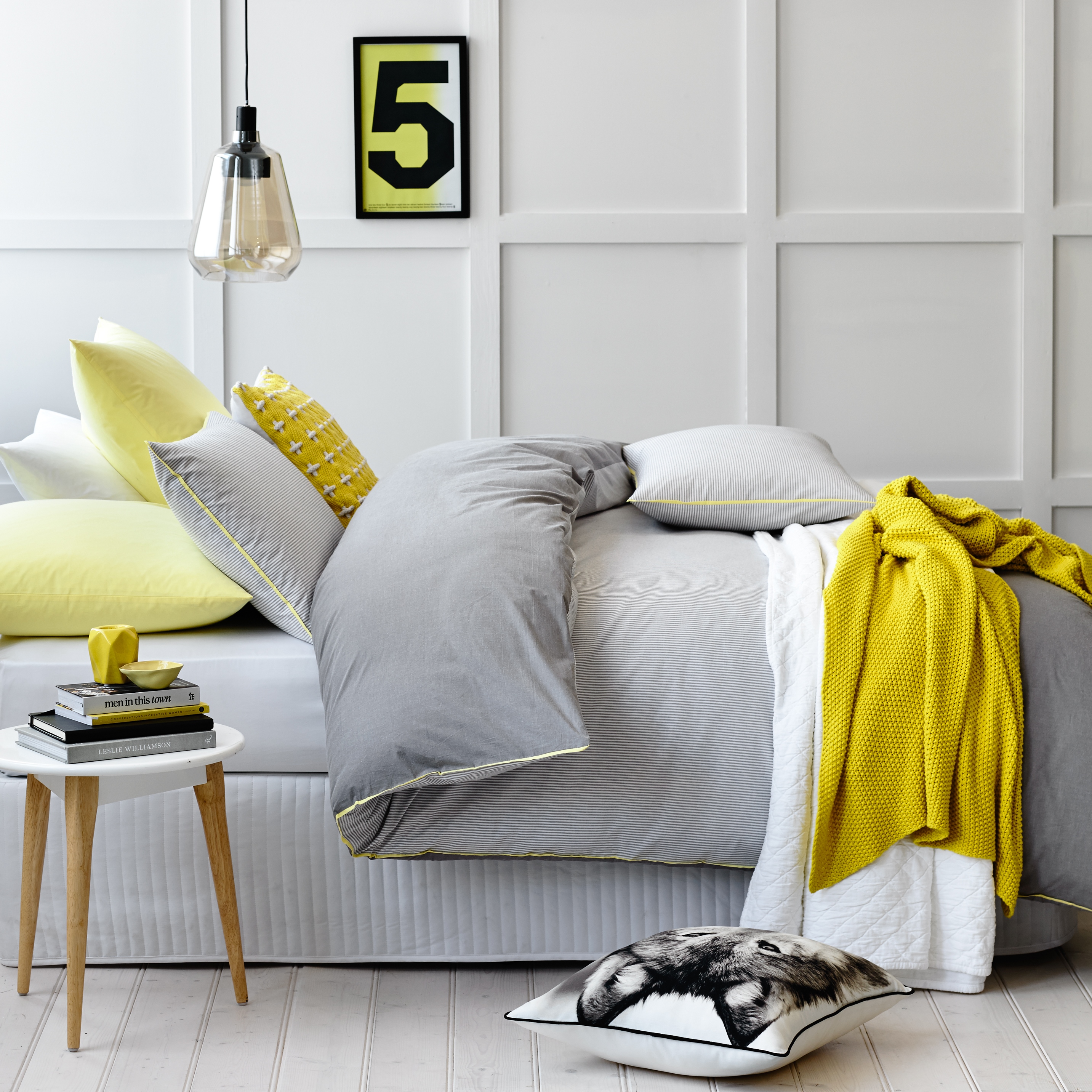 100% Cotton Yarn Dyed Oxford Duvet Cover Set