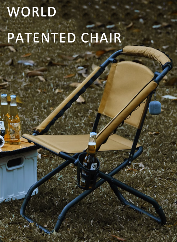 Flip folding chair