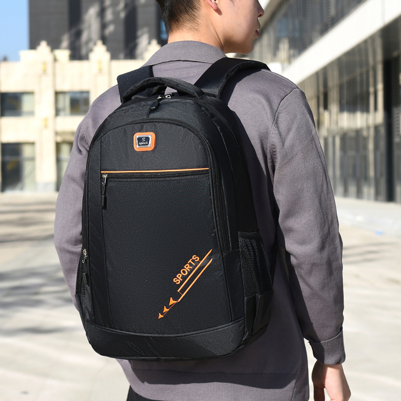 2024 new large capacity cheap backpack University high school students leisure travel backpack