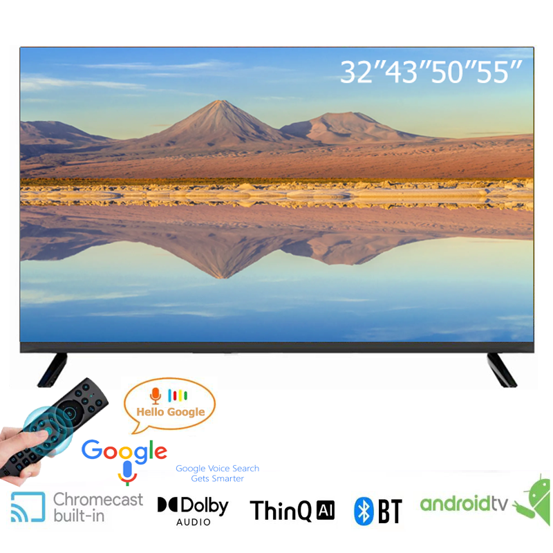 43 inch oem frameless led tv smart television