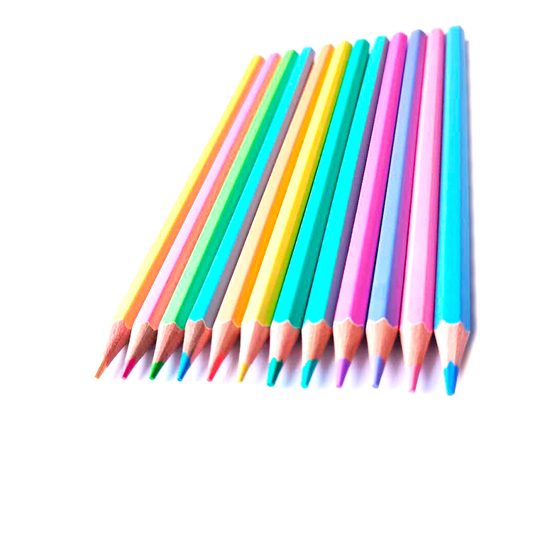 Pastel color pencils
