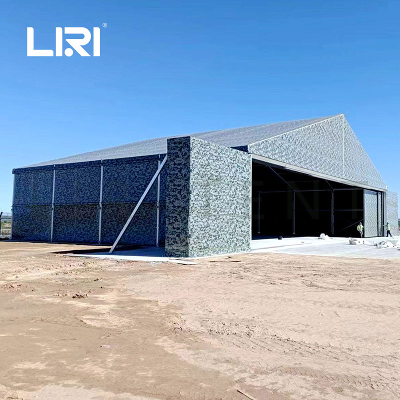 Aircraft hangar tent, hangar steel structure helicopter tent, hangar tents