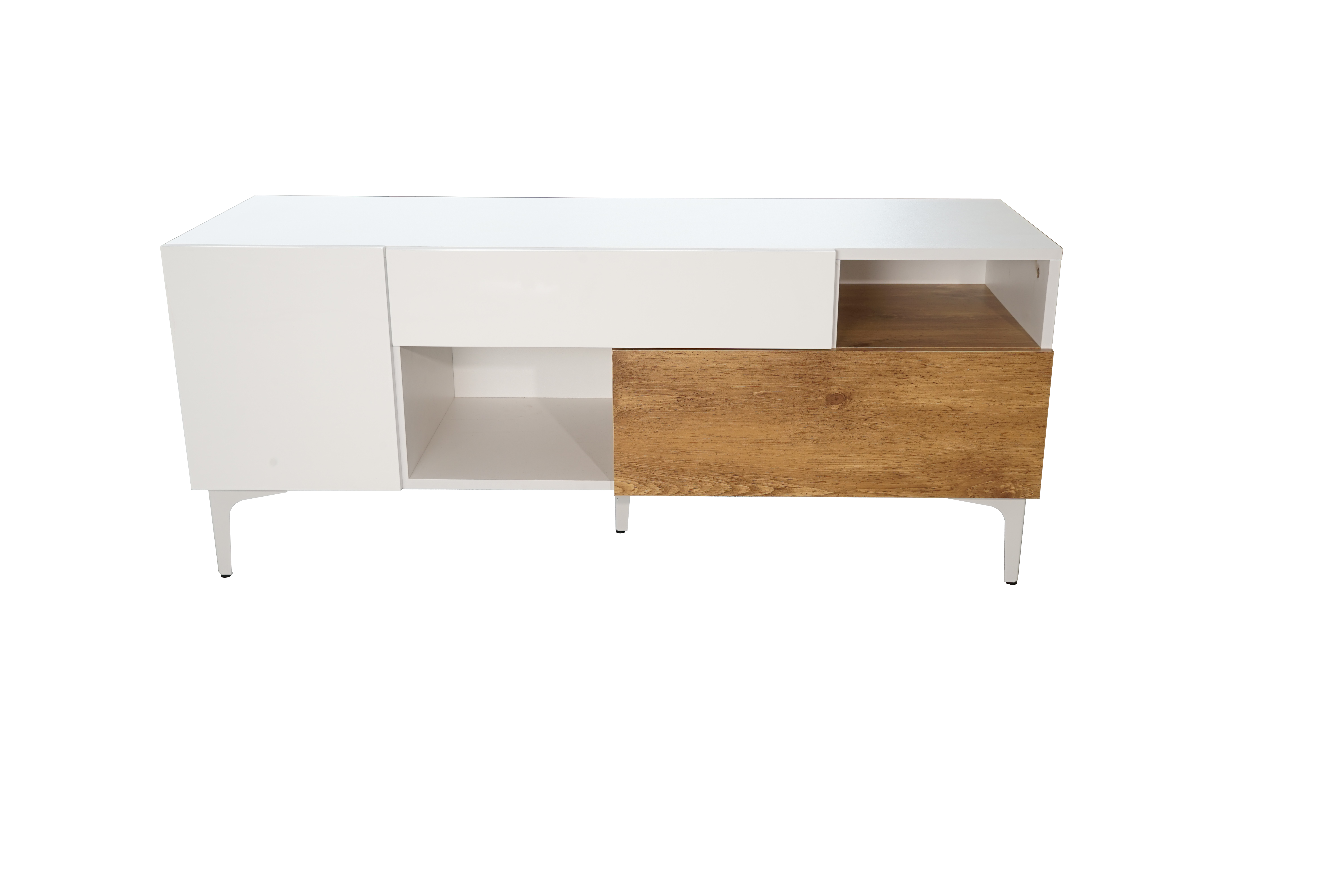 TV stand with paper or painting veneer