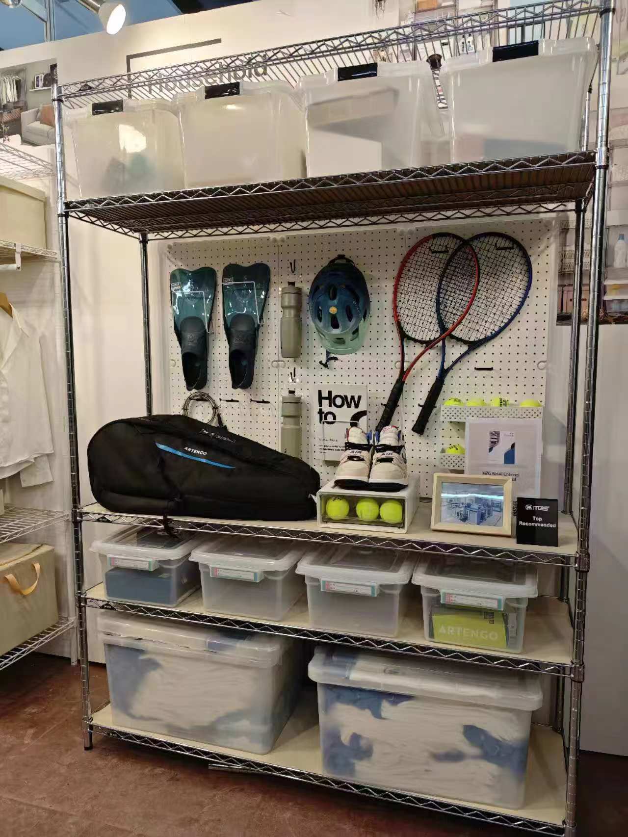 Industrial 5-layer rack