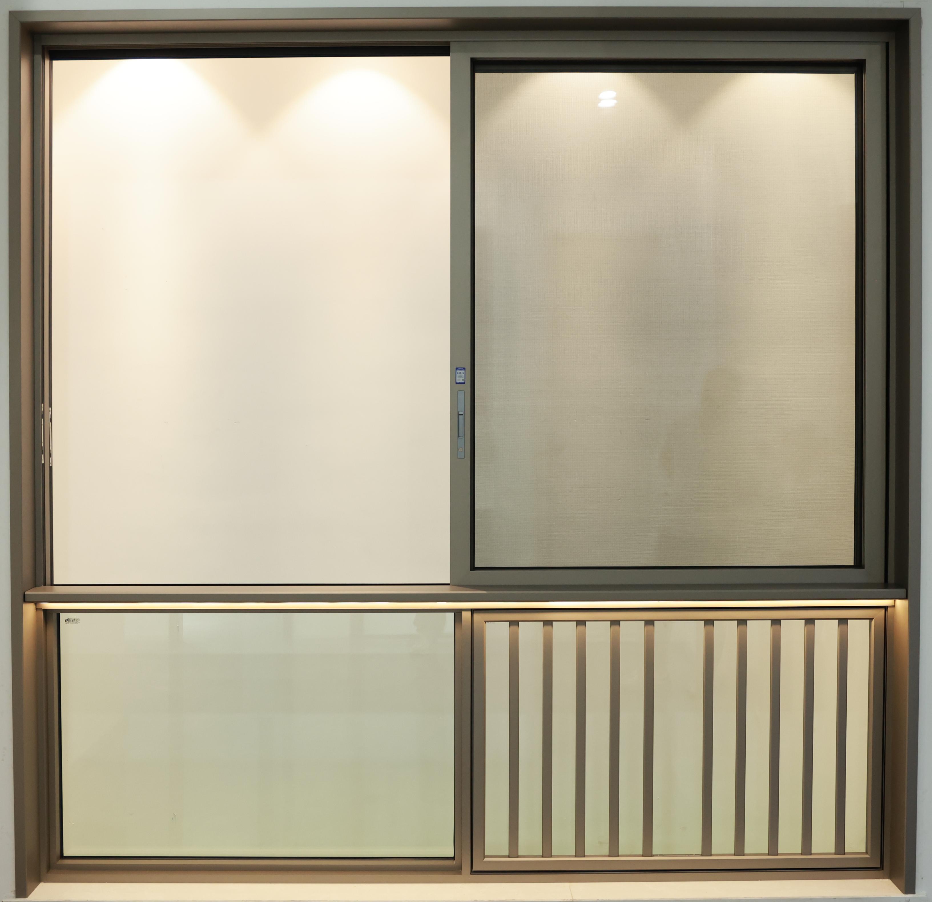 LEAWOD Aluminum Sliding Window