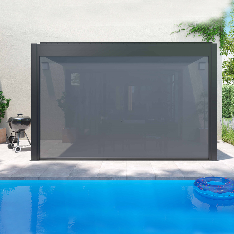 Greenawn Motorized Side Screen