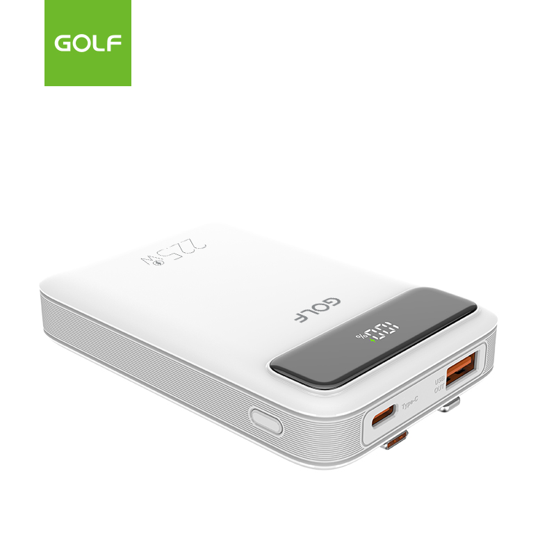 built in cable power bank