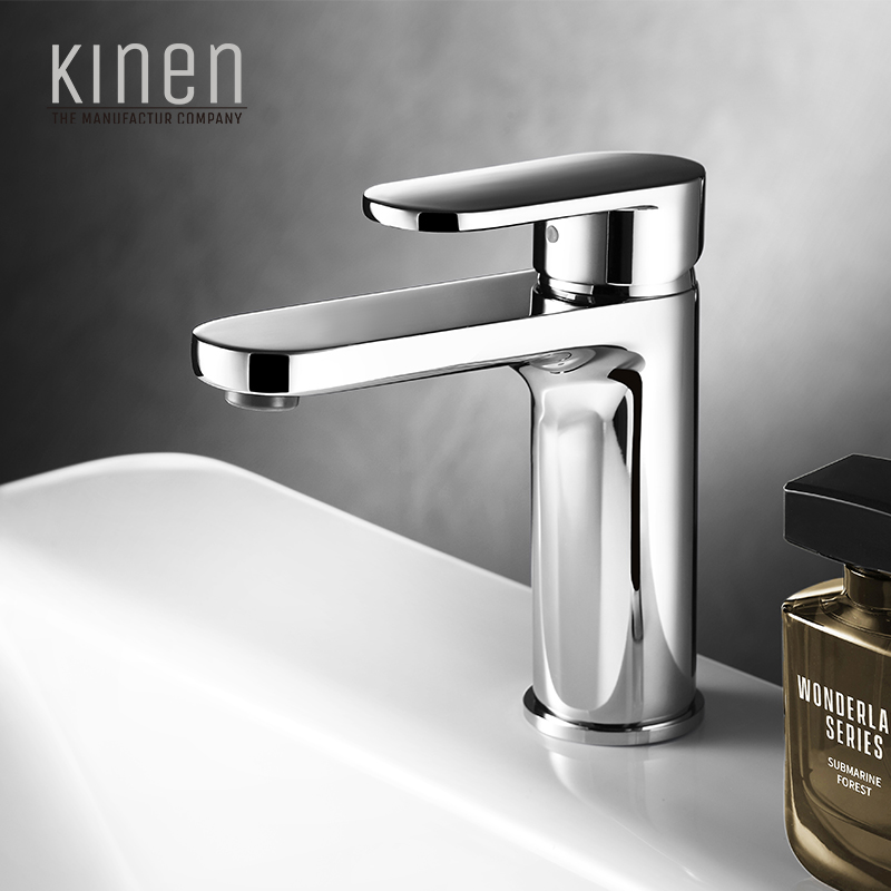 Kinen CAPARplus Series German DVGW Certified Single Lever Basin Mixer in Chrome