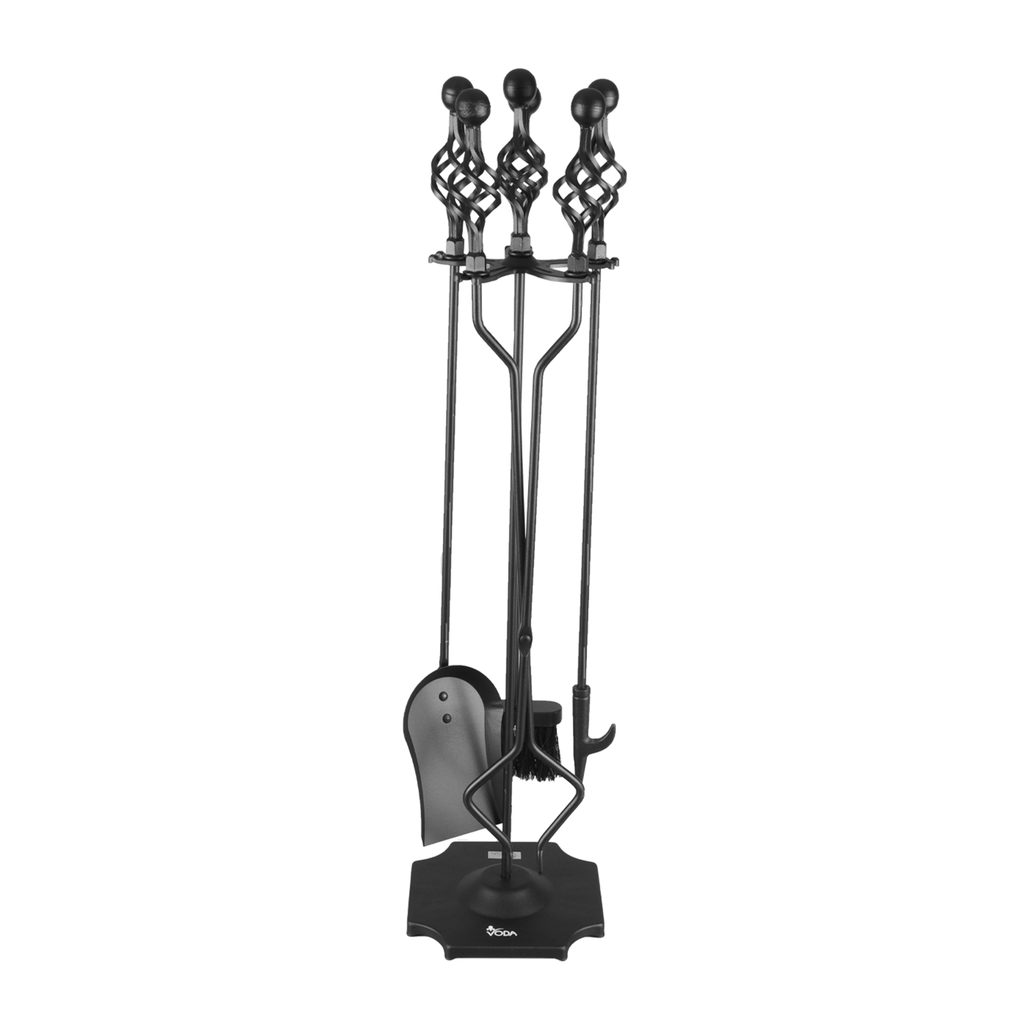 Fireplace tool set