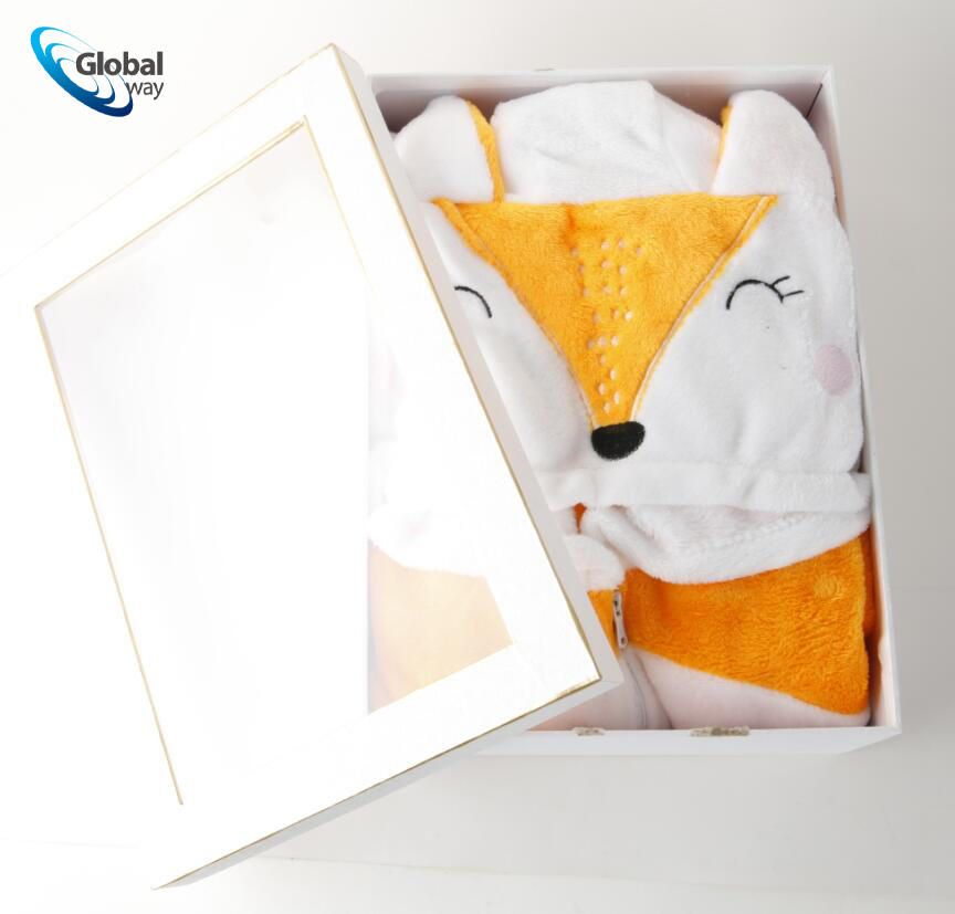Adult fox pajamas gift box set