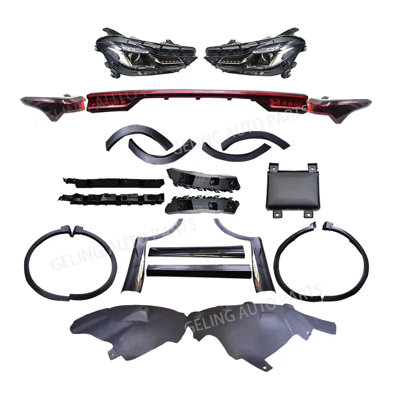 Accessories Body Part headlight rear light tail lamp bumper grille for Chery Jetour X70 Plus 2023