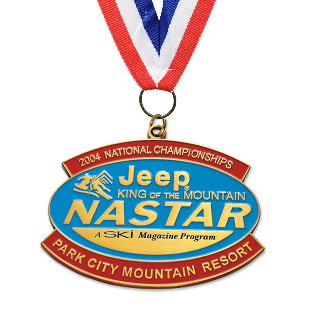 Custom Gold Silver Bronze High Quality Sports Race Medals