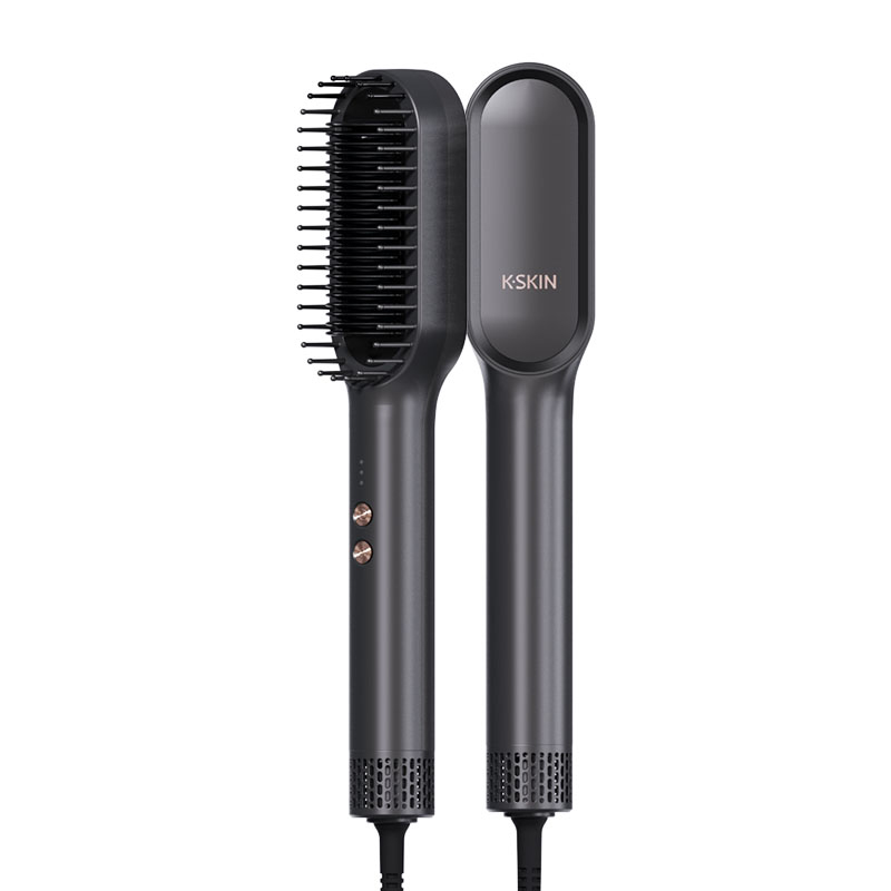 Hot Air Hair Straightener Brush
