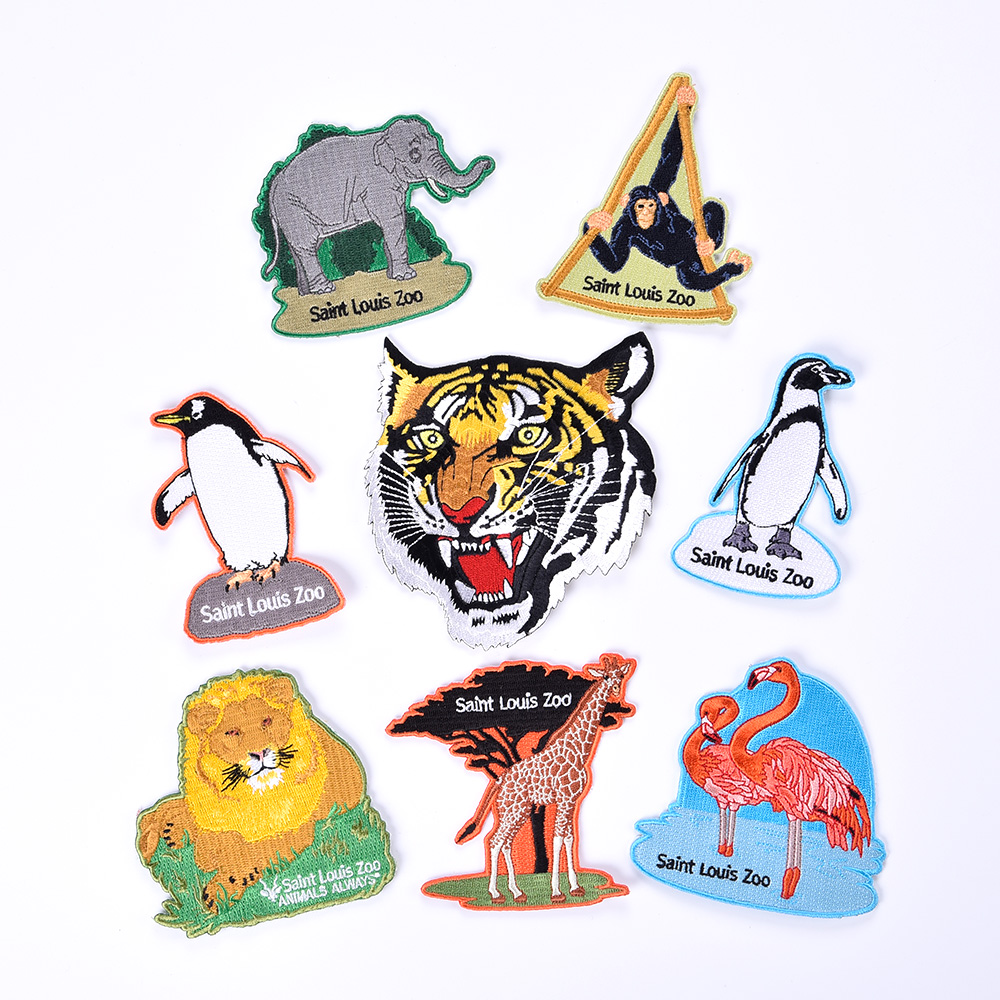 Custom Embroidery Woven Patch Clothing Apparel Label Patch