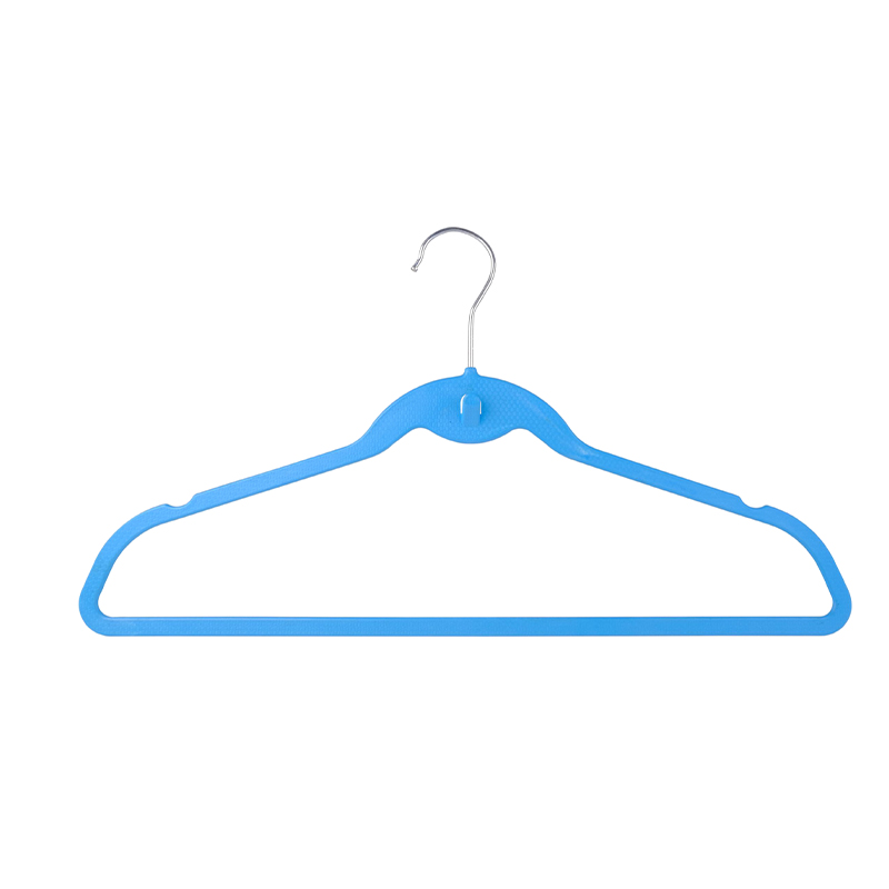 Two-color plastic hanger