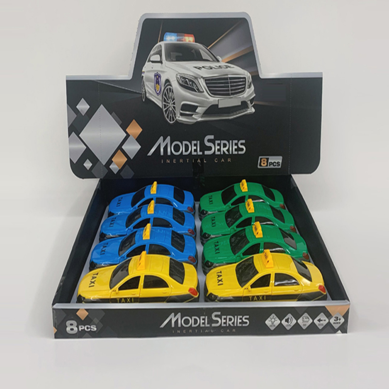 Friction power Taxi toy