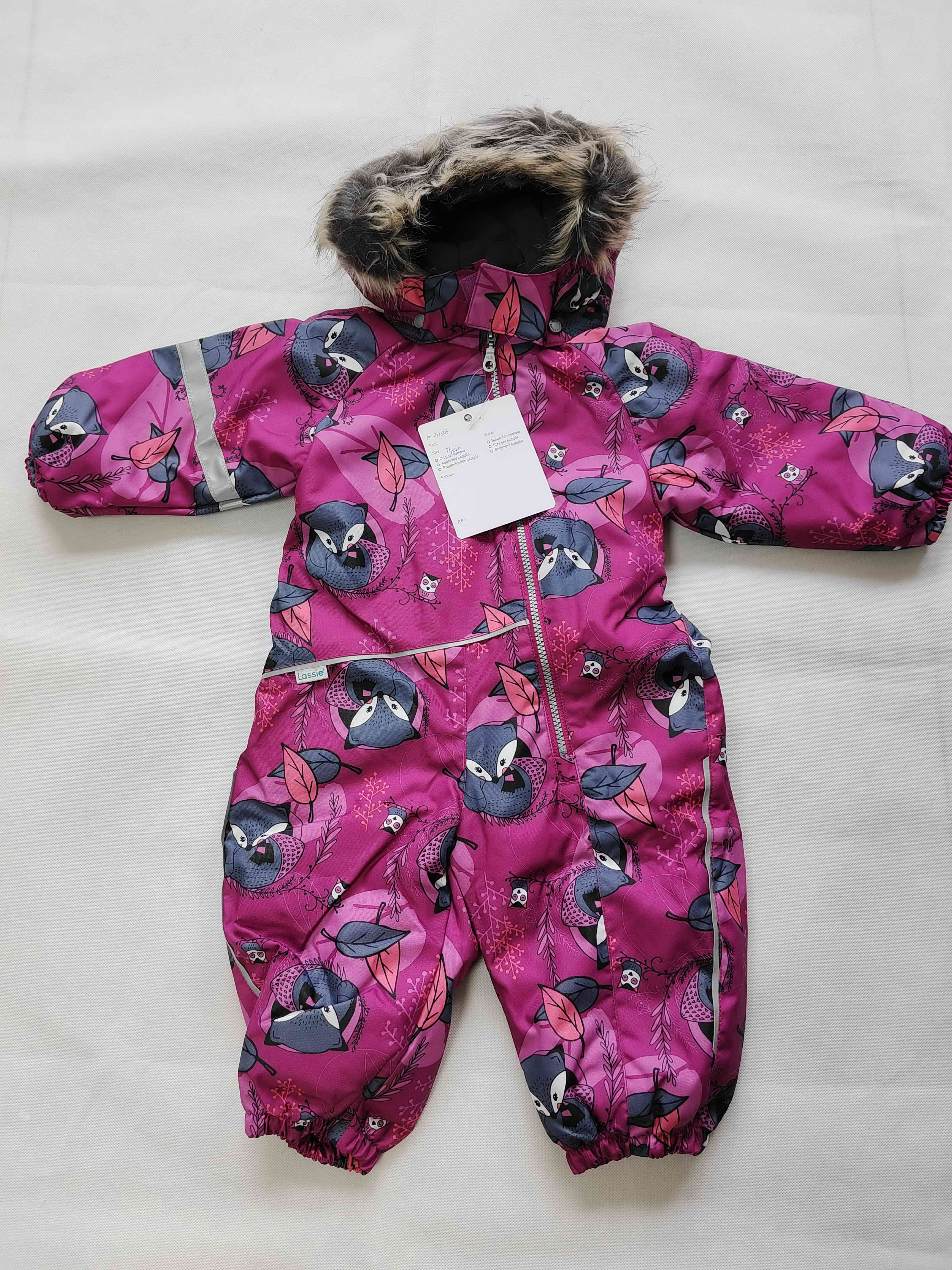 kids woven oudoor winter overall