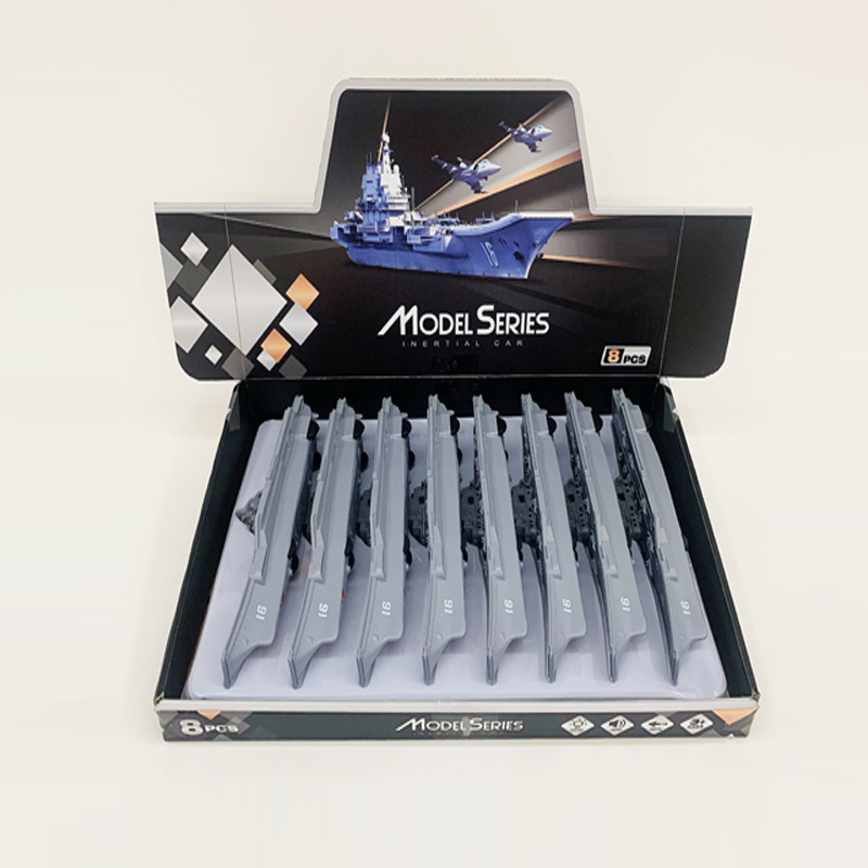 Friction power aircraft carrier toy