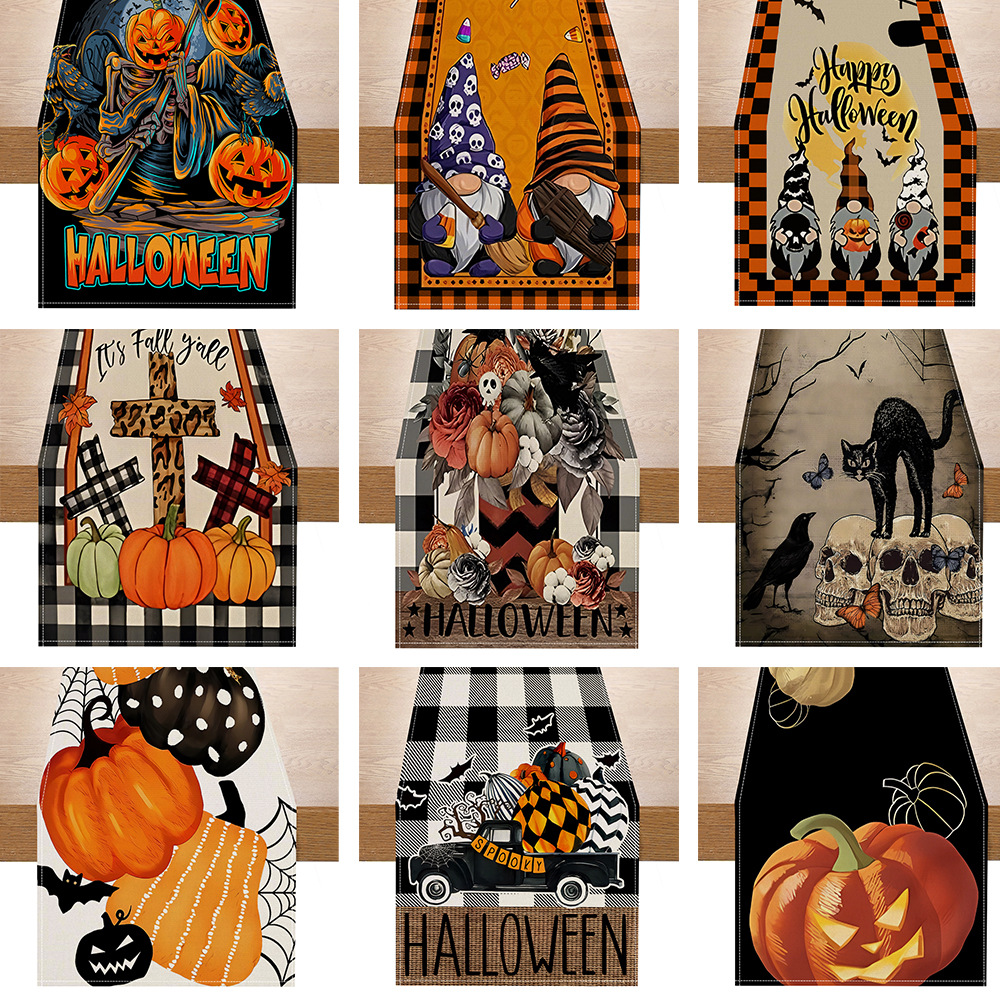 Halloween Table Flag Decoration