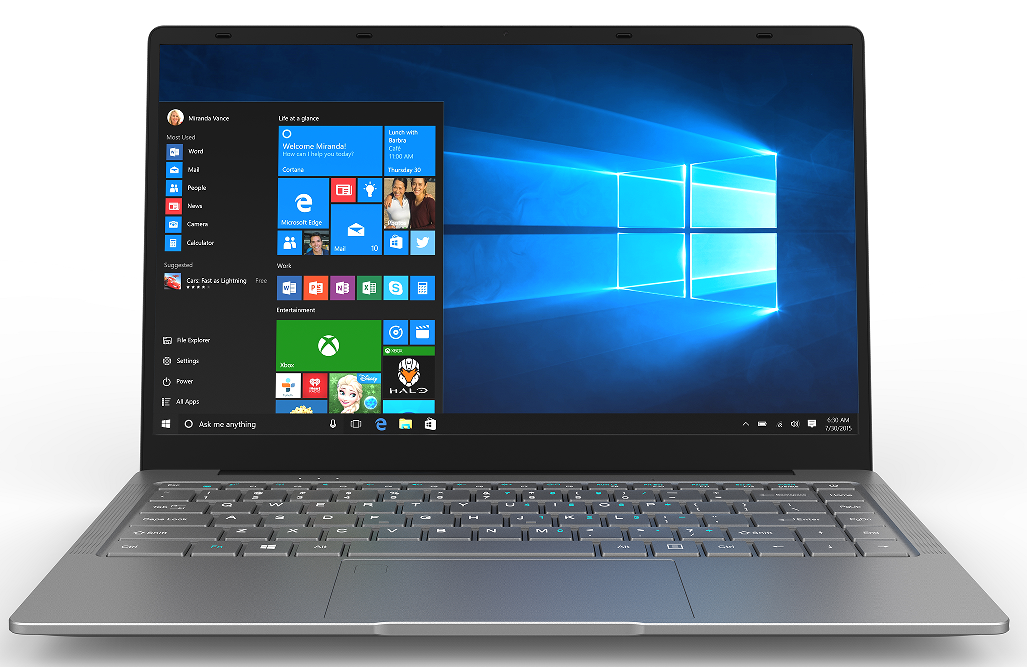 14-inch laptop computer