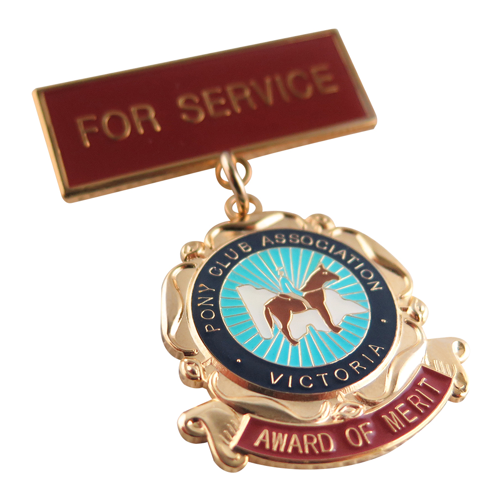 Custom Soft Enamel with UV Print logo Academic Medals with Metal Ribbon Bar