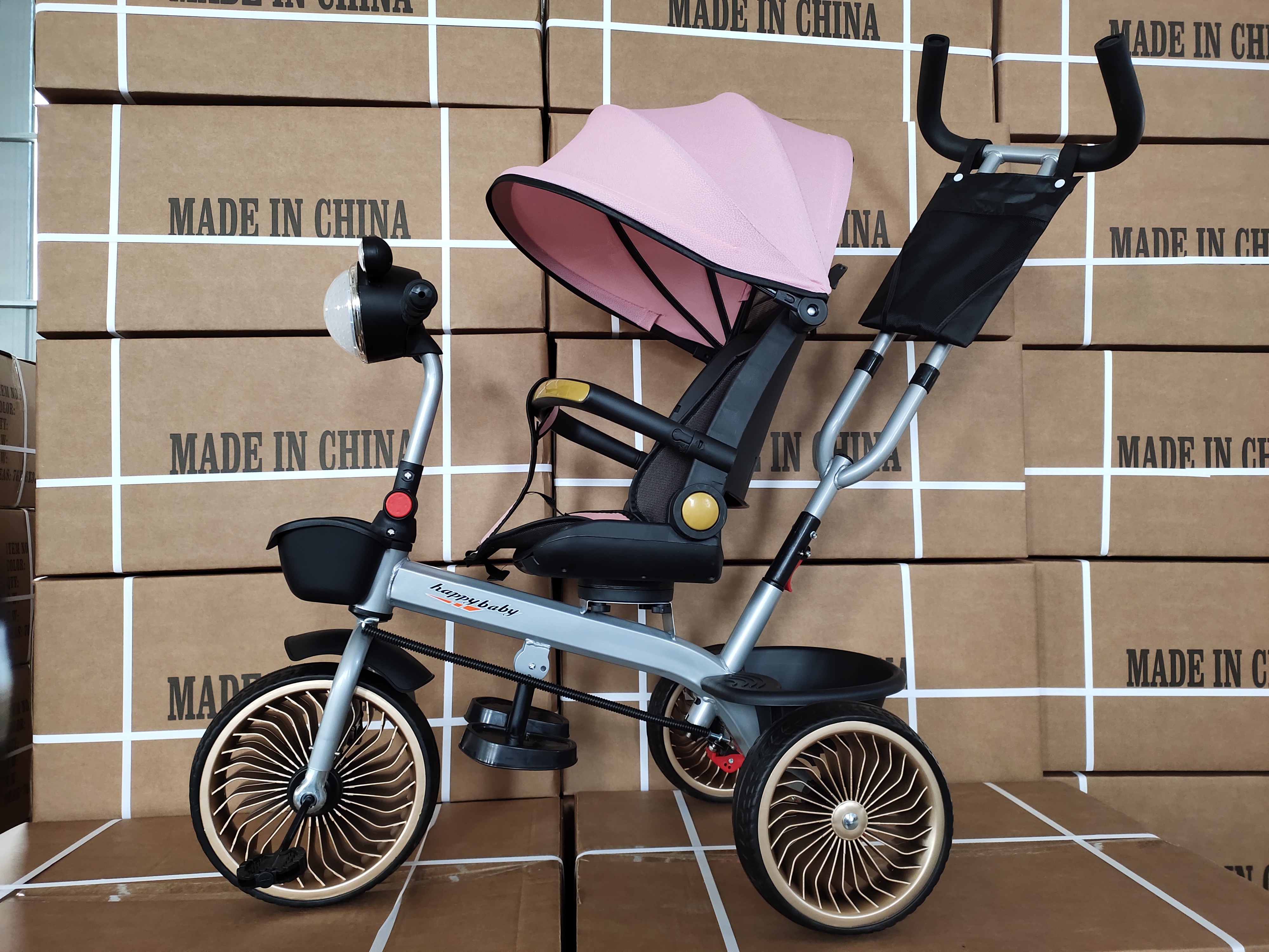 new design with light children tricycle