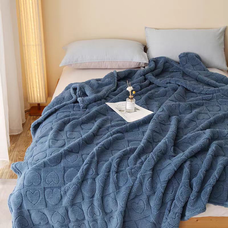 Sherpa Jacquard Blanket