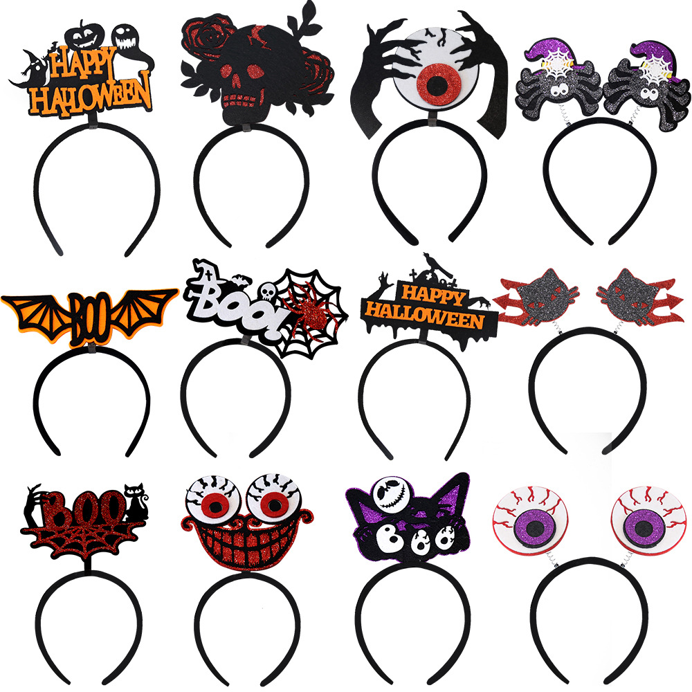 Halloween Creative Spider Pumpkin Skull Headband