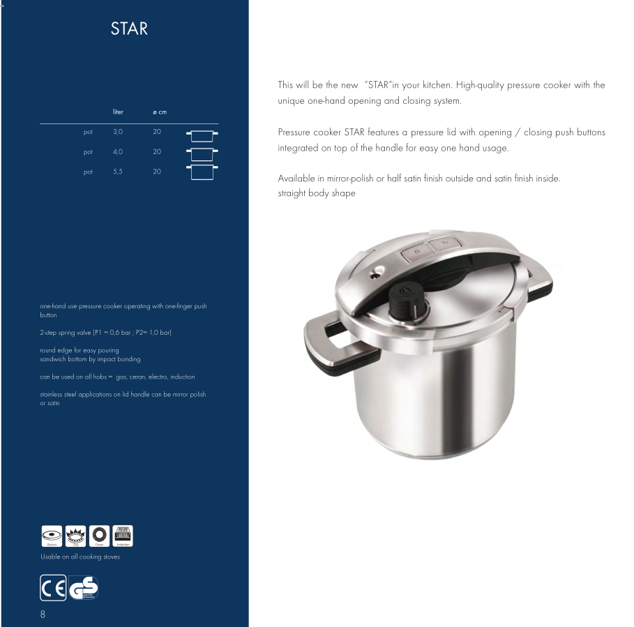 BRK Vertriebs GmbH – Pressure cooker 2